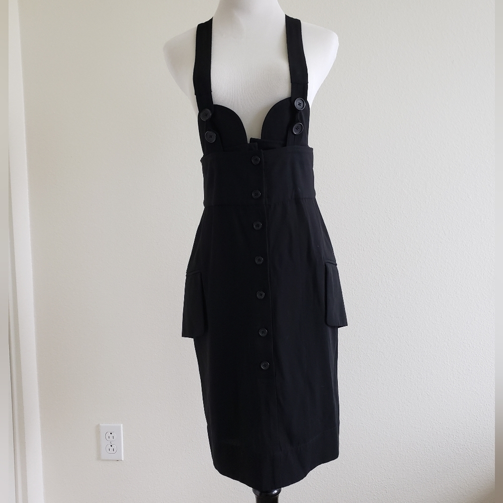 Karl Lagerfeld Met Gala Black Dress Size 38 Or Us 4